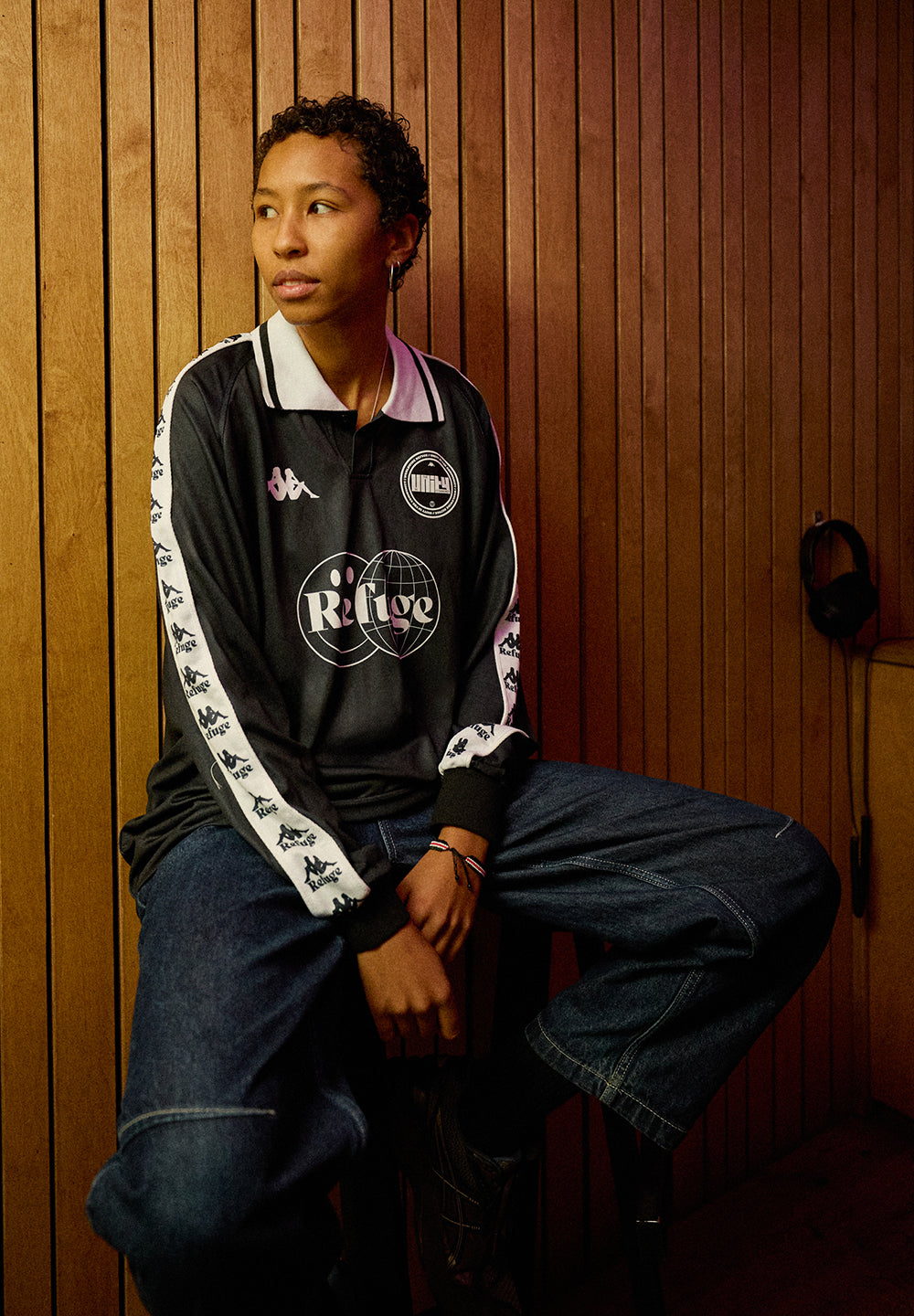 Kappa x Refuge Worldwide Football Jersey