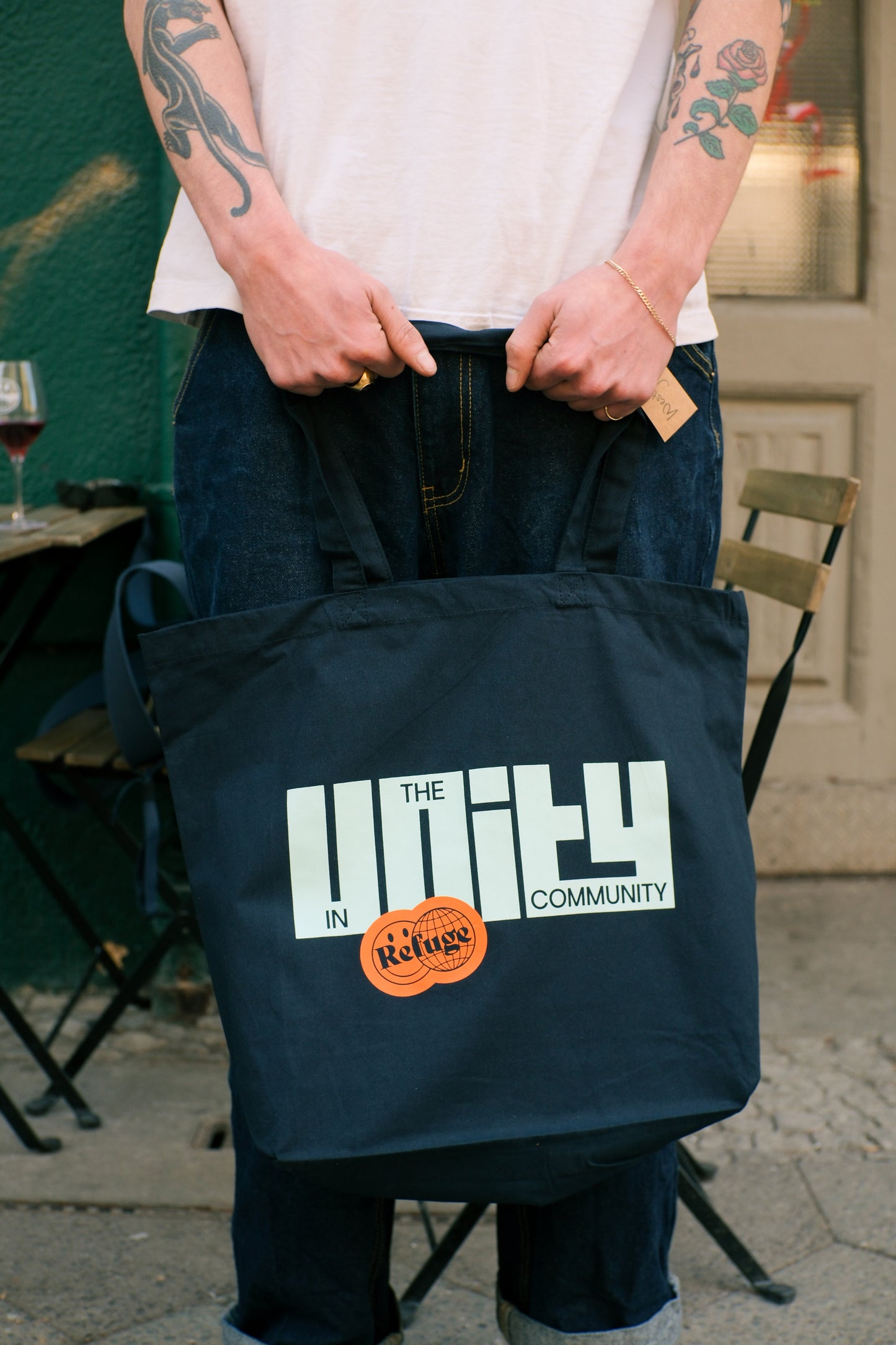 Refuge Worldwide Premium Tote Bag