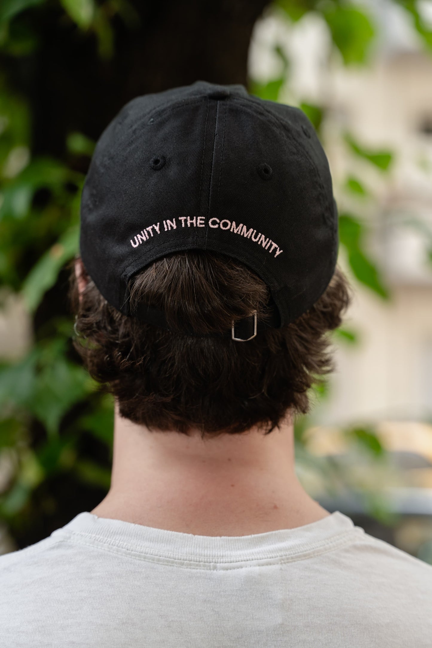 Unity in the Community - Baseball Cap (Black / Pink)
