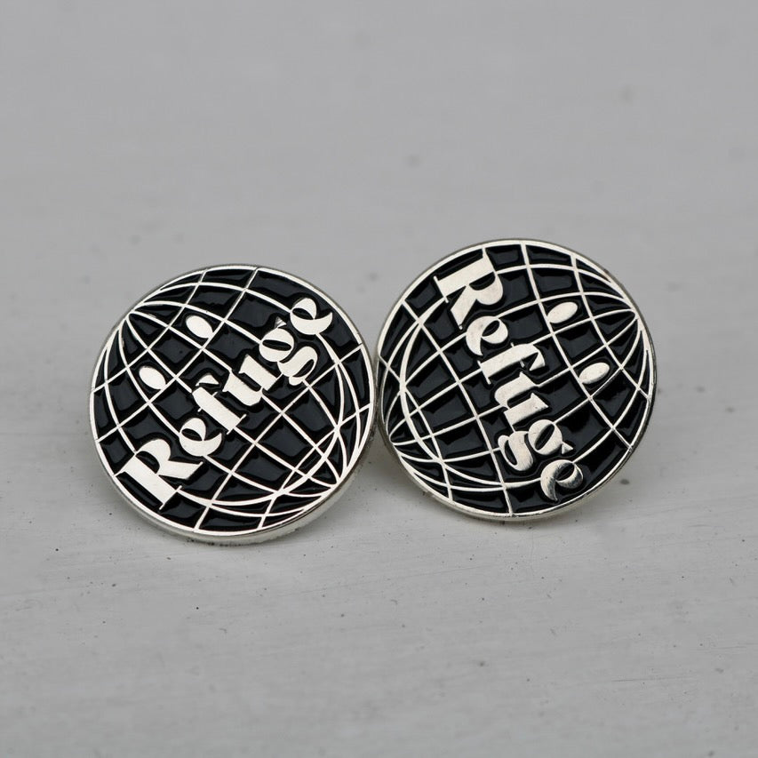 Refuge Worldwide Enamel Pin