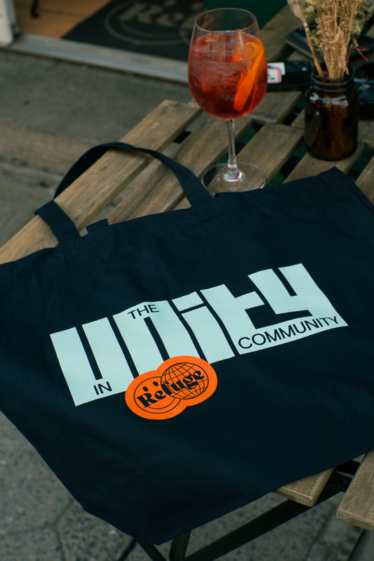 Refuge Worldwide Premium Tote Bag