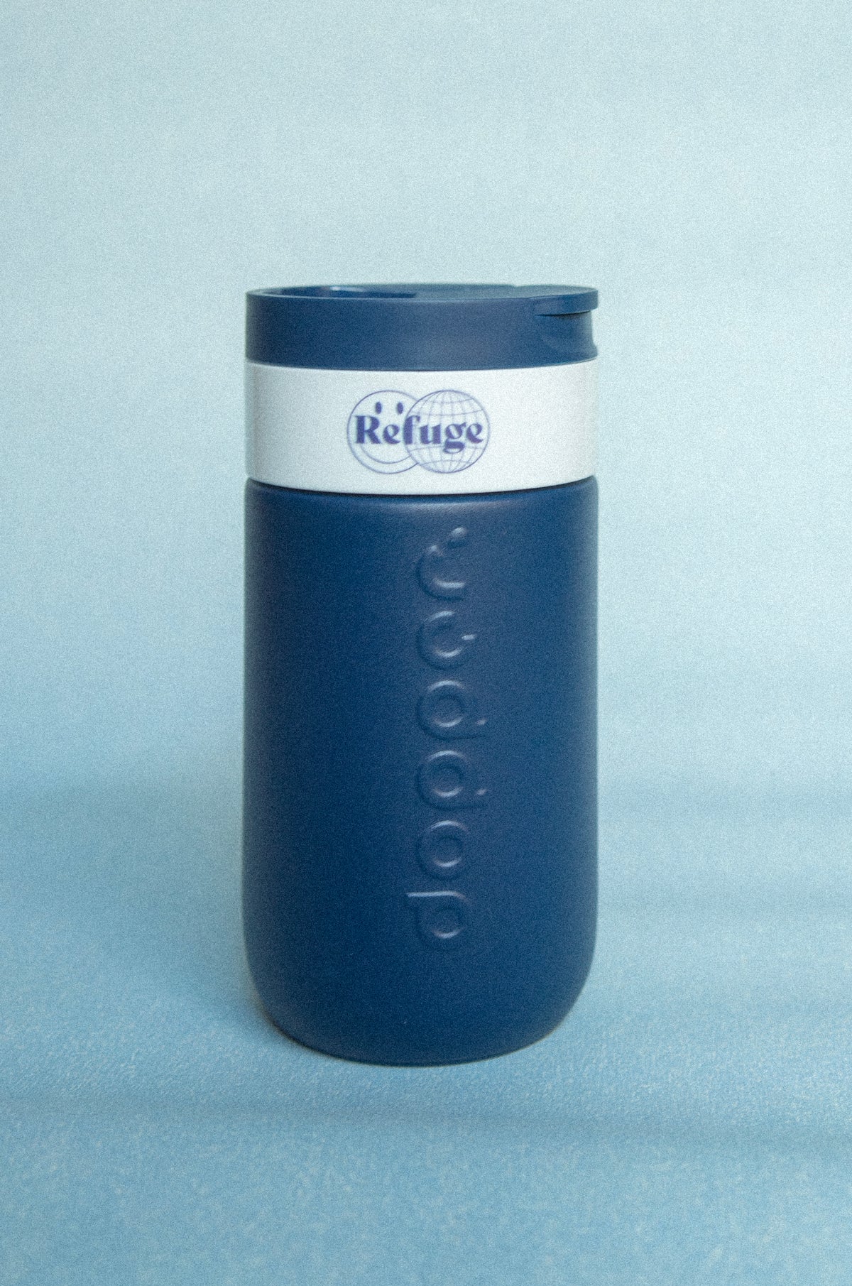 Refuge Worldwide x Dopper Travel Mugs