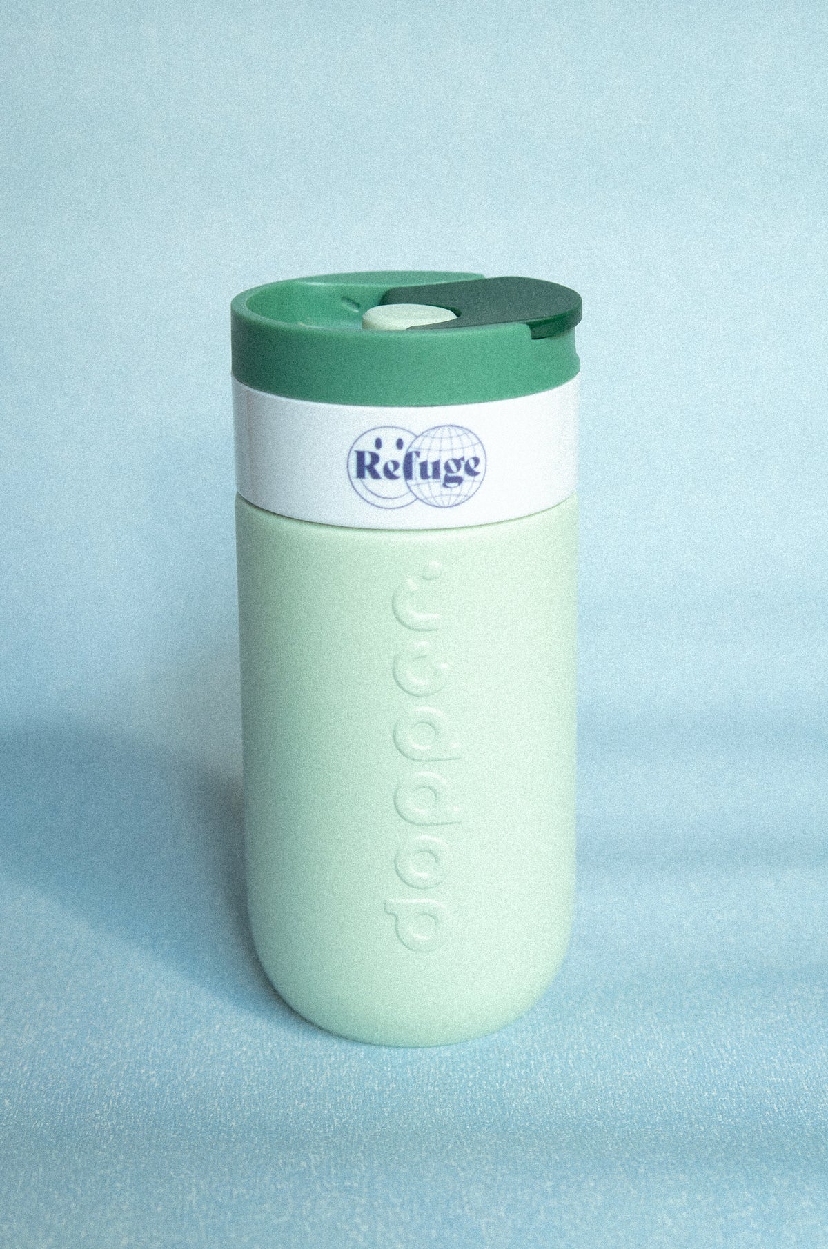 Refuge Worldwide x Dopper Travel Mugs